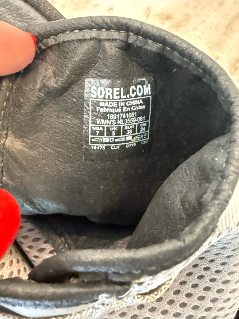 Sorel Mesh Strap Ankle Buckle Women's Wedge Sandal Shoe Womens 7 - Picture 4 of 7